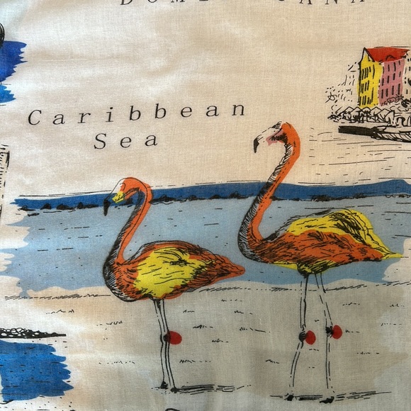 VINTAGE Caribbean Travel Wrap - Picture 7 of 9